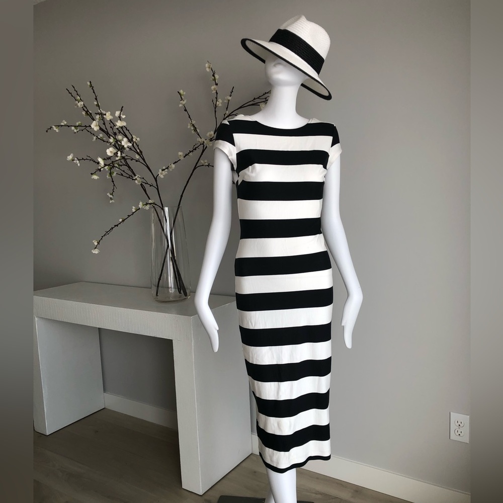 Striped T-Shirt Dress